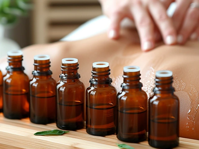 Aromaterapeutická masáž pro zlepšení nálady a snížení úzkosti
