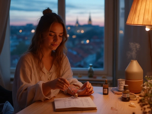 Aromaterapeutická masáž a duševní zdraví: účinky, oleje, postupy a bezpečnost