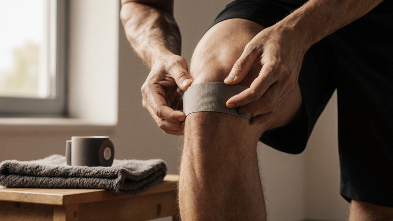 Jaký obklad na bolavé koleno? Nejlepší volby a jak je správně použít