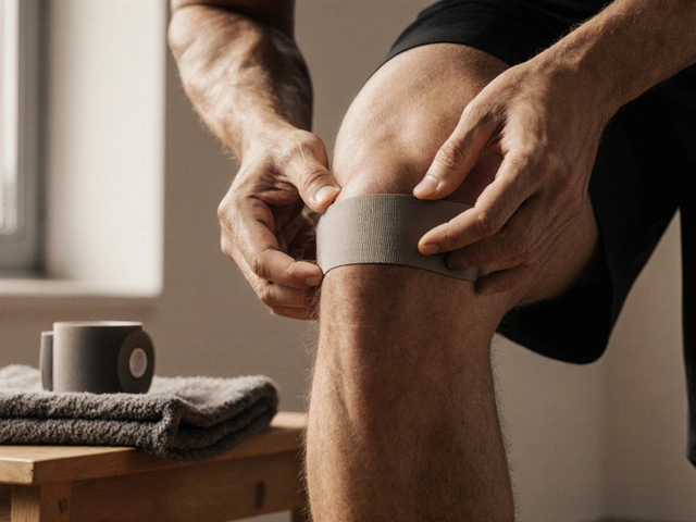 Jaký obklad na bolavé koleno? Nejlepší volby a jak je správně použít