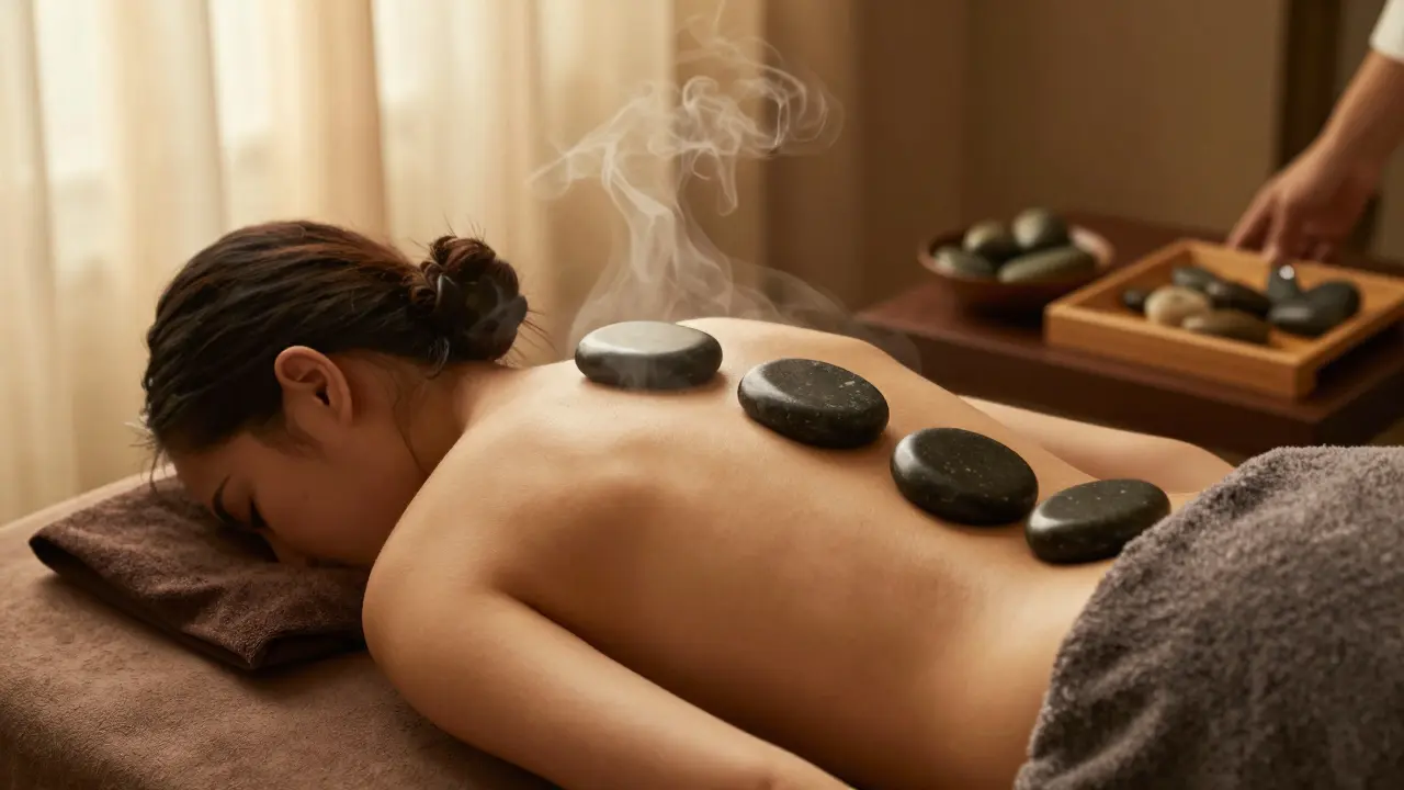 Masáž lávovými kameny: jak funguje a proč ji lidé milují
