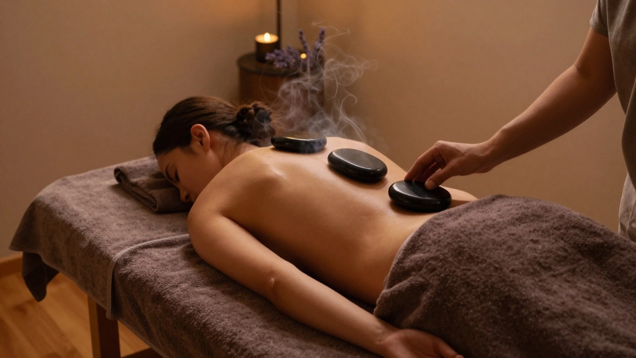 Masáž lávovými kameny: Jak to funguje a proč to zvlášť zasloužíte