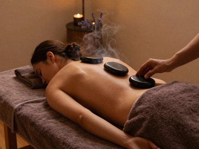 Masáž lávovými kameny: Jak to funguje a proč to zvlášť zasloužíte