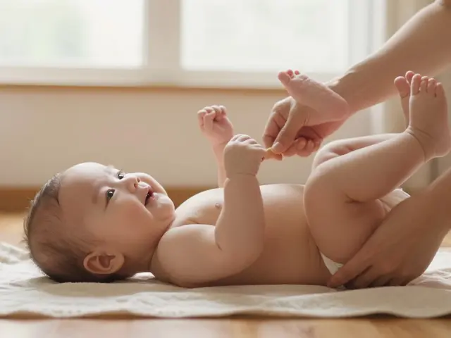 Jak cvičit s 6 měsíčním miminkem: jednoduché pohyby pro rozvoj a pohodlí
