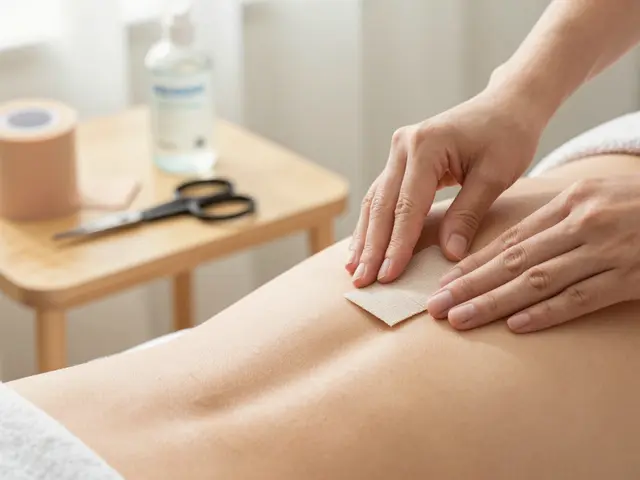 Jak správně tejpovat bederní svaly: Návod pro úlevu od bolesti zad