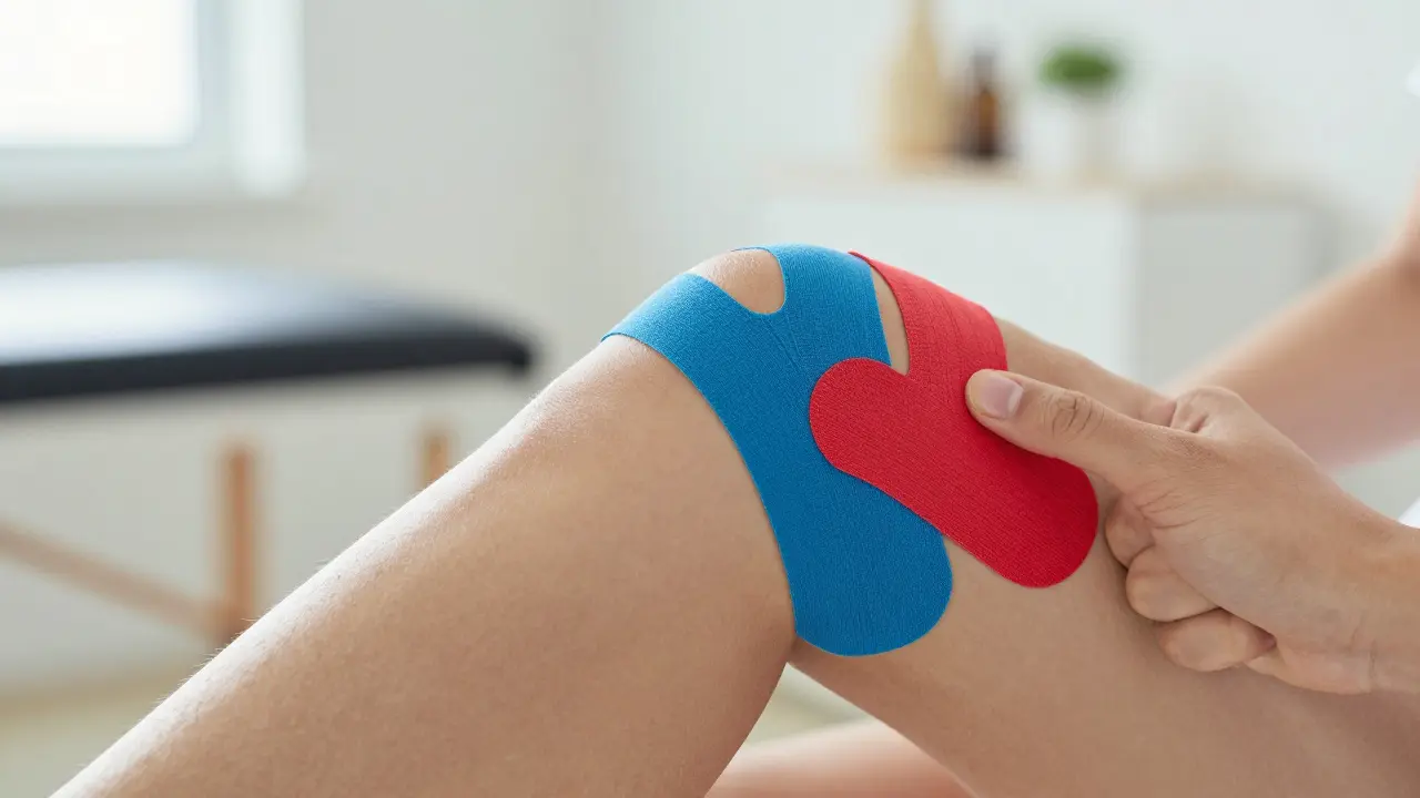 Tejpování proti bolesti: Průvodce kinesiotape pro sportovce i běžné lidi