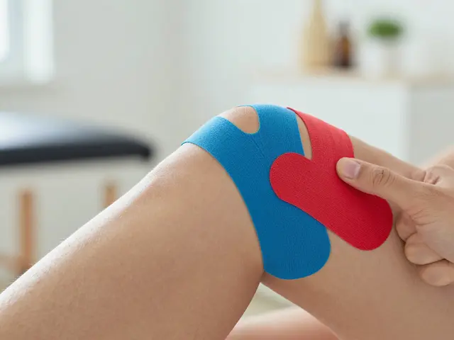 Tejpování proti bolesti: Průvodce kinesiotape pro sportovce i běžné lidi