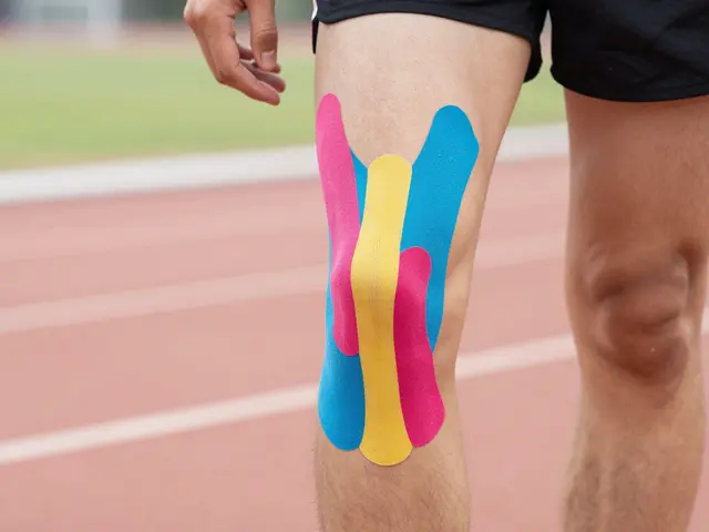 Tejpování kolene: Kdy, jak a pro koho je Kinesiotape skutečně prospěšné